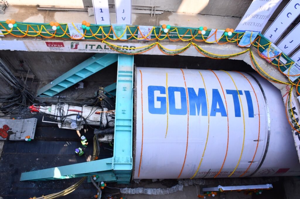 KPIL Deploys 1st TBM For Underground Section of Kanpur Metro Line 2 1 GZ8CNhHXEAAH1GL 1 1