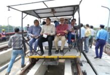 Kolkata Metro’s Yellow Line to Become the First to Connect with the Airport kolkata metro's yellow line inspection