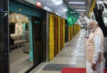 PM Modi Shows Green Light To Mumbai Metro Line 3 (Aarey Colony-BKC) Mumbai Metro Line 3