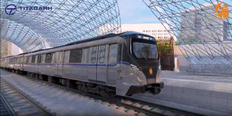 Titagarh Reveals Train Design For Ahmedabad Metro Phase 2