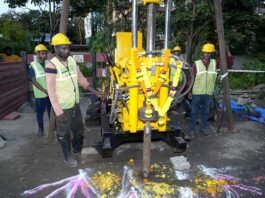 thane metro advances with geotechnical work