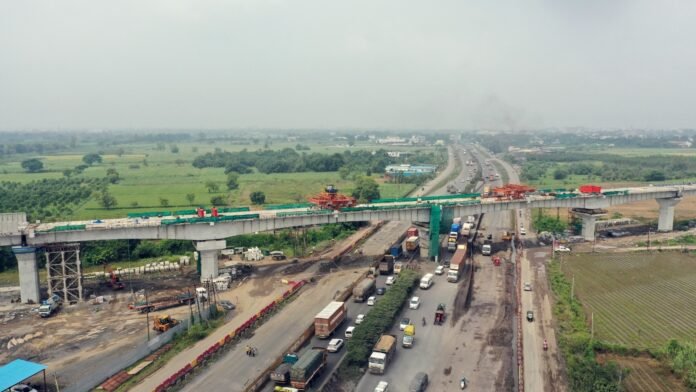 CLC bridge installed at bullet train project
