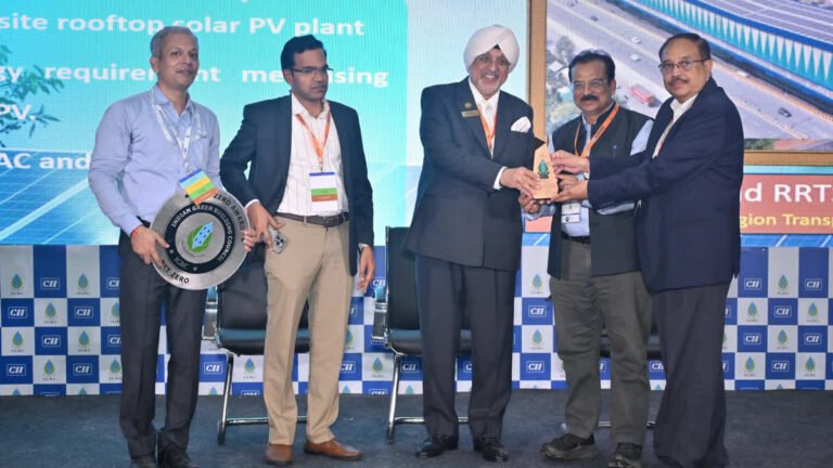 NCRTC Honored With The IGBC Net-Zero Energy Rating For Sahibabad and Guldhar RRTS Stations