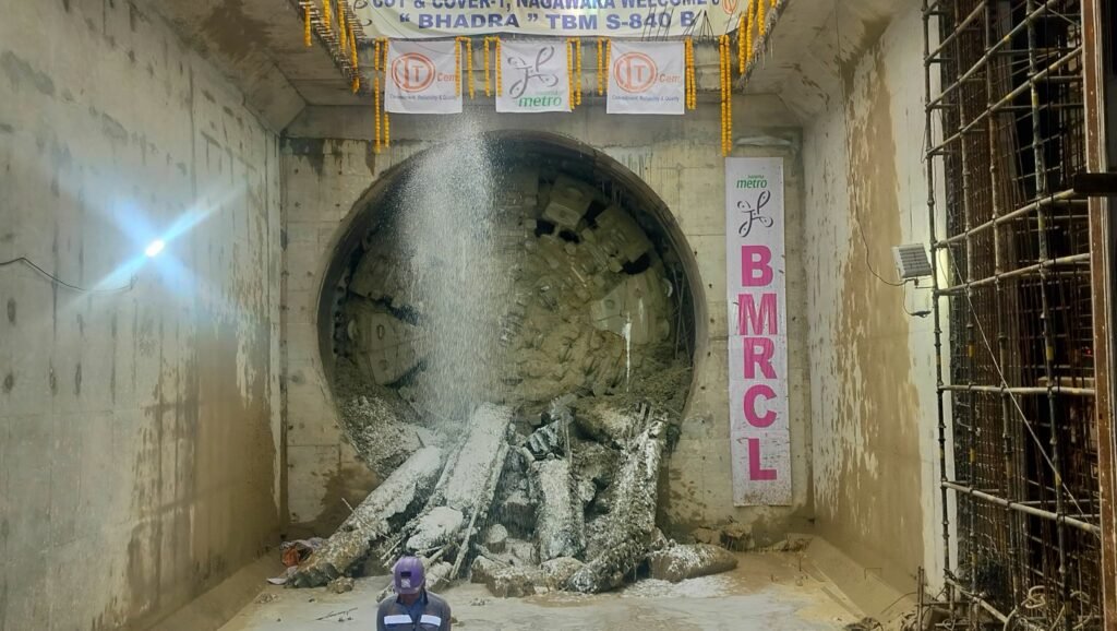 Bangalore Metro Phase 2 Advances With Final Breakthrough At Pink Line 1 1730363107474