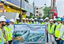 Chennai Metro Phase 2 Advances With Completion Of Piling Work On Line 4 ’s 8 Km Stretch chennai metro completed piling on 8 km stretch of line 2