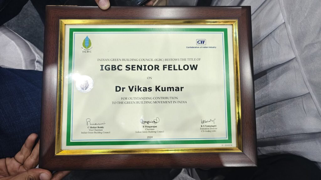 DMRC’S MD Honoured With IGBC Senior Fellow Title At TGNC 22nd Congress 2 DMRC MD