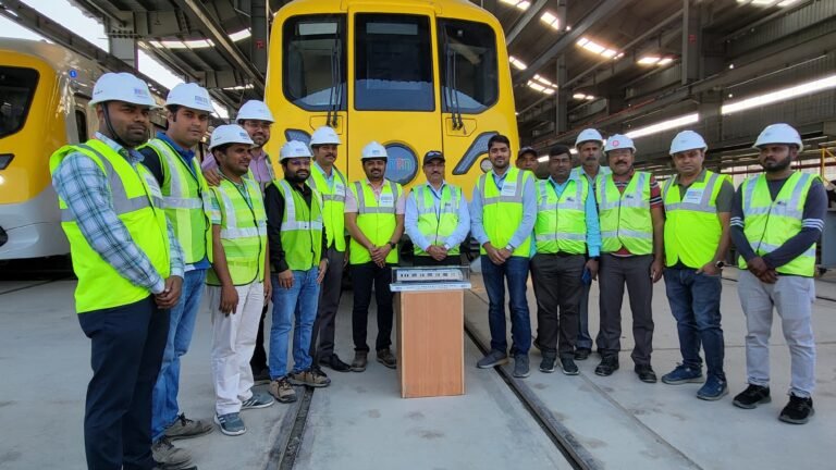 RDSO finalize Oscillation Trials On the Yellow Line of Indore Metro 