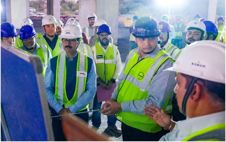 Bullet Train Project: NHSRCL MD Examines Tunnel Section & TCB in Navsari