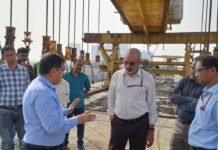 General Manager Inspects Kolkata Metro’s Victoria Station At Purple Line GM Inspects Kolkata Metro's Victoria Station at Purple Line