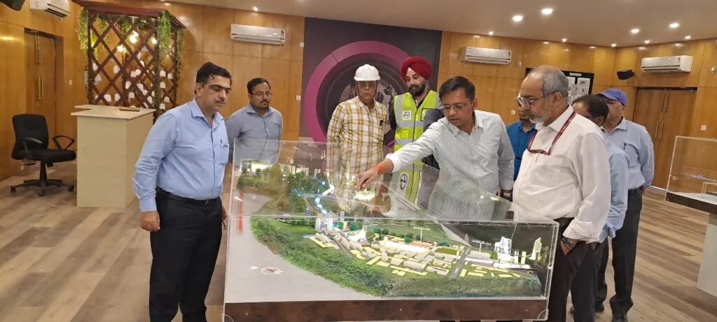 General Manager Inspects Kolkata Metro’s Victoria Station At Purple Line 3 kolkata metro station