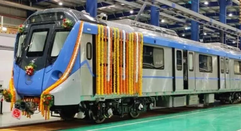 Chennai Metro Phase 2: Final U-Girder cast for Line 5 Elevated Section Chennai Metro Phase 2: Final U-Girder cast for Line 5 Elevated Section