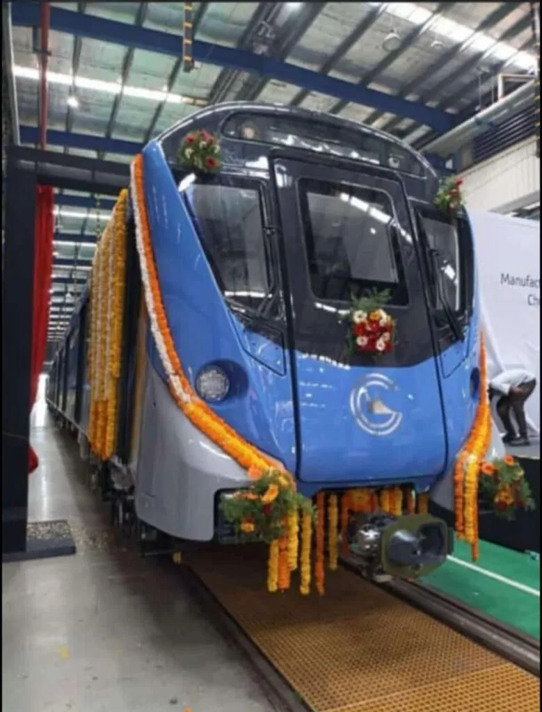 Chennai Metro’s 1st Driverless Train to Undergo Trials 2 Driverless Train for Chennai Metro