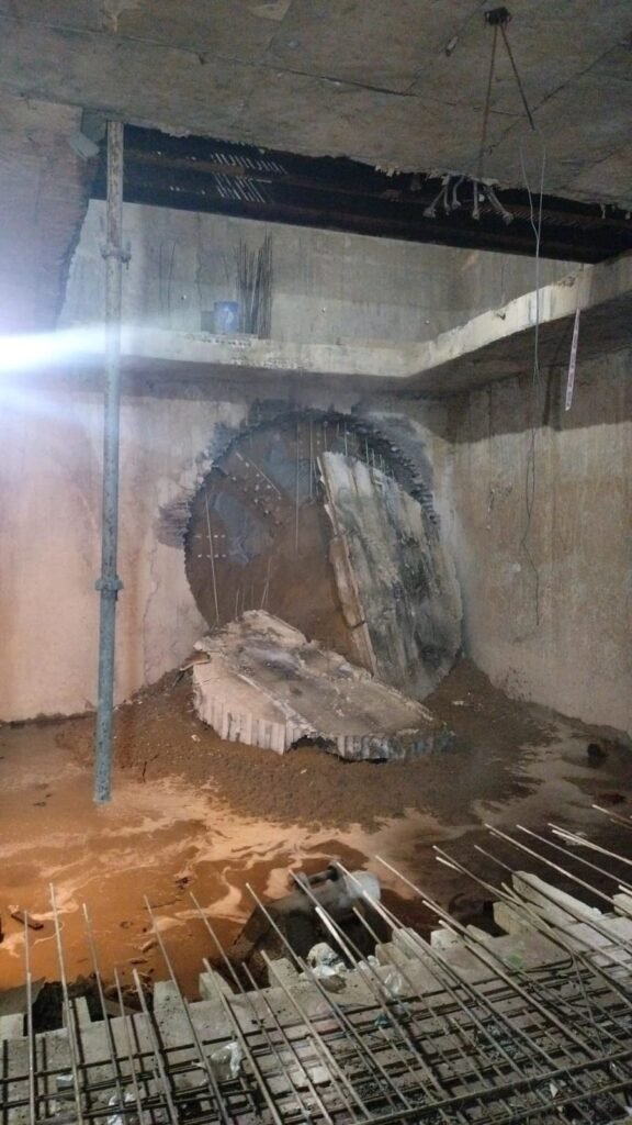 Agra Metro: TBM S-718C Achieved Breakthrough At Agra Station 1 1735708203827