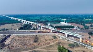 4th PSC Bridge Completed for Mumbai-Ahmedabad Bullet Train Project