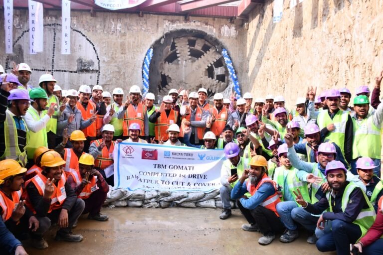 TBM Gomati achieves 1st breakthrough for Kanpur Metro Line-2 
