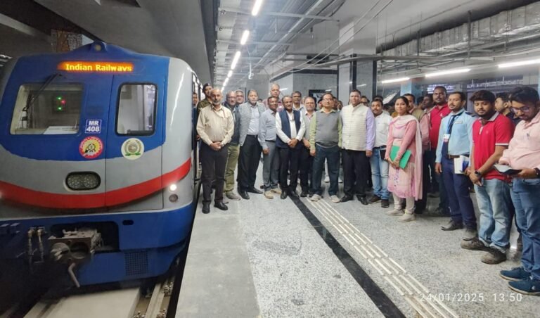 Kolkata Metro Advances With Trial Runs On Green And Yellow Line 