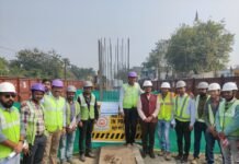 Nagpur Metro: Kalpataru Starts Casting Pile Cap for Reach 3A Nagpur Metro
