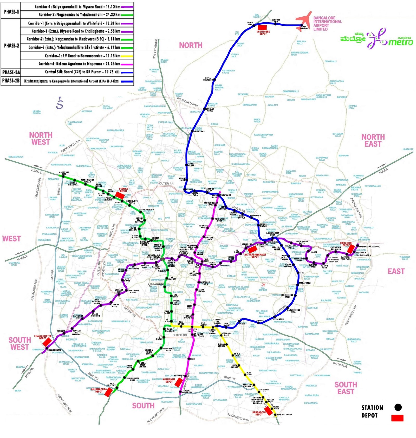 Bangalore Metro: Jakson Secures E&M Contract of Blue Line 1 PHASE 1 2 2A 2B scaled