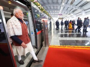 PM Modi Flags Off 13-km Additional Stretch of Namo Bharat Corridor