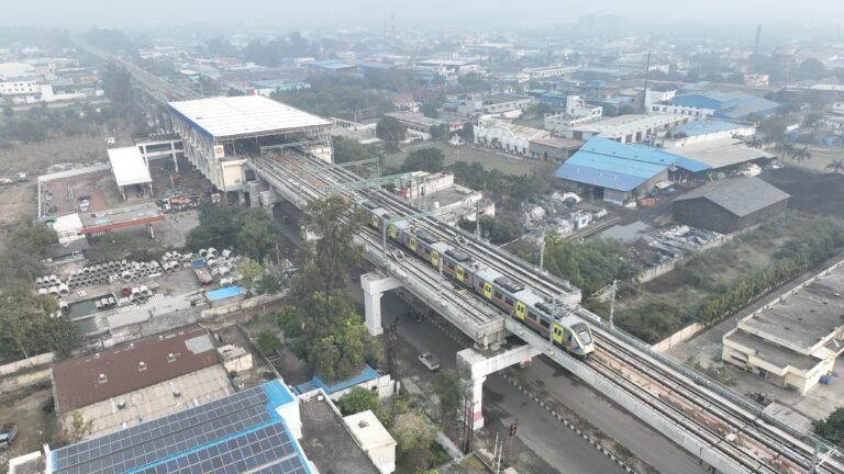 Meerut Metro Hits Tracks for Trial Run
