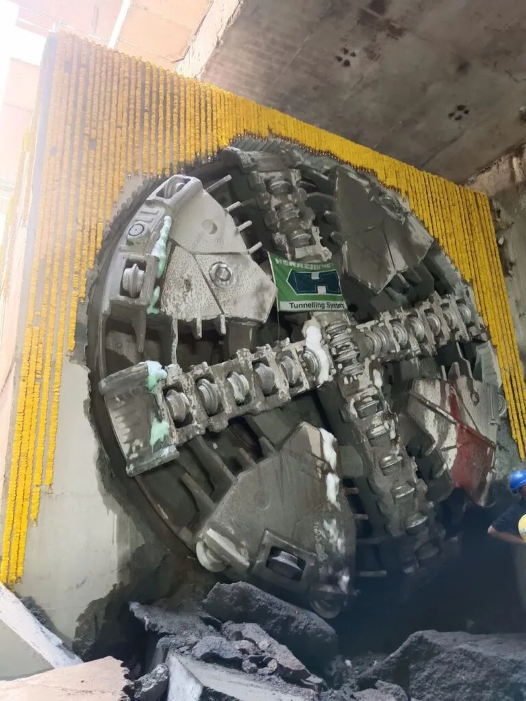 TBM Adyar Records Breakthrough on Chennai Metro Line 3 2 1739511163919