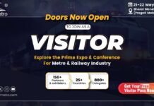 Visitor Registration Now Open for InnoMetro 2025: India’s Premier Expo for Rail Transportation Industry InnoMetro