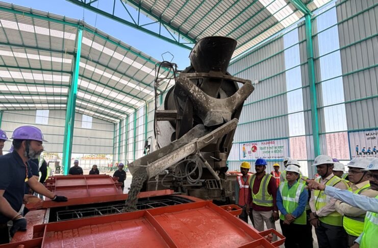 KPIL Casts 1st Tunnel Segment in Bhopal Metro’s Package BH-04