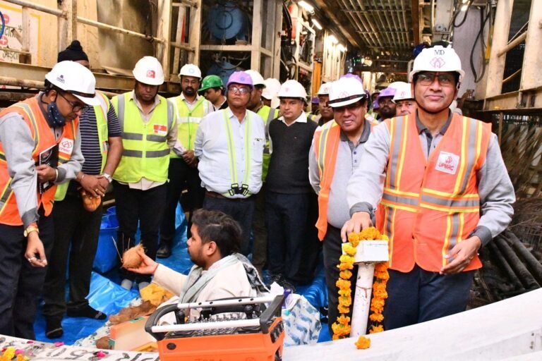 TBM Saraswati Starts Tunneling for Kanpur Metro Line 2