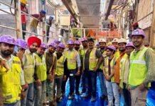 TBM Parvati Starts Tunneling on Kanpur Metro Line 2 TBM Parvati Starts Tunneling on Kanpur Metro Line 2