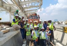 Chennai Metro Phase 2 Advances with Completion of Grade Separator Work in Corridor 4 Completion of Grade Separator Work in Chennai Metro's Corridor 4