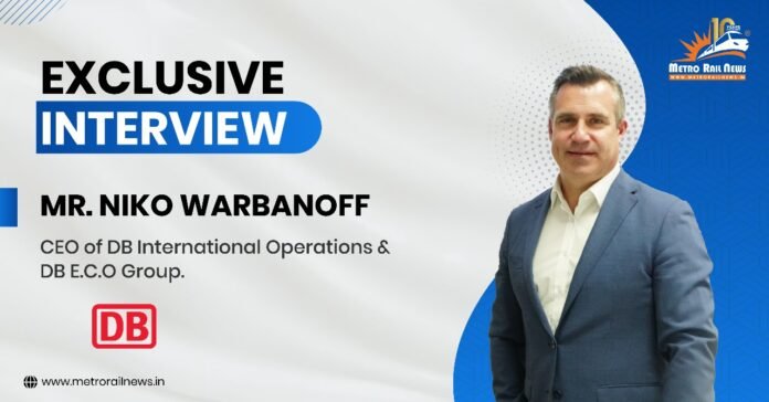 exclusive interview with Mr Niko Warbanoff, CEO of DB International Operations & DB E.C.O. Group