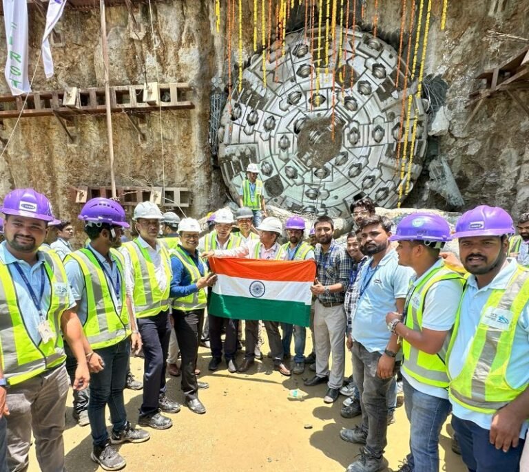 Mumbai Metro: TBM Disha Achieves Breakthrough at Airport Colony Station of Line 7A Mumbai Metro: TBM Disha Achieves Breakthrough at Airport Colony Station of Line 7A