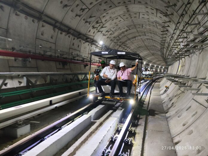 Kolkata Metro: CMRS Inspects Sealdah-Esplanade stretch of the Green line