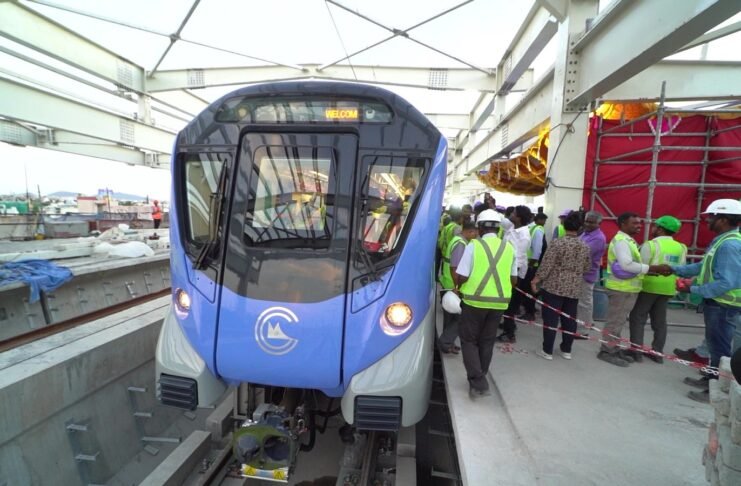 CMRL Expands Chennai Metro Trials Up to Porur Junction Station