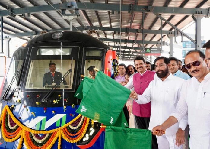 Mumbai Metro Line 9 Trial Run