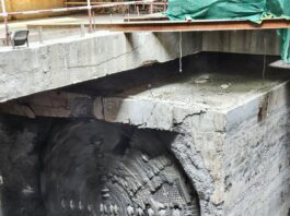 TBM Kalvarayan breakthrough for Chennai Metro Line 3