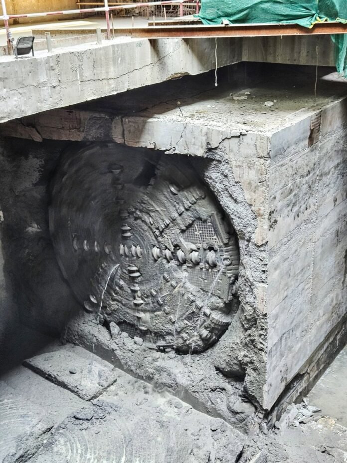 TBM Kalvarayan breakthrough for Chennai Metro Line 3