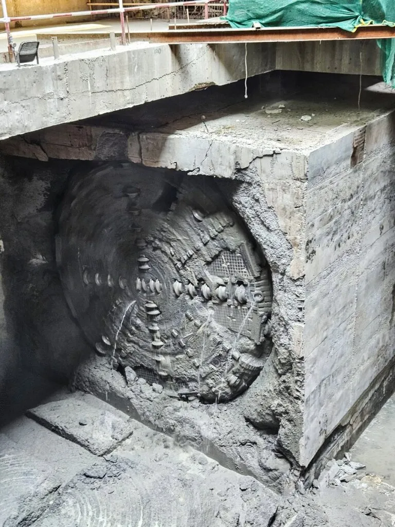 Chennai Metro: TBM Kalvarayan Achieves Breakthrough at Perambur Station of Line 3 