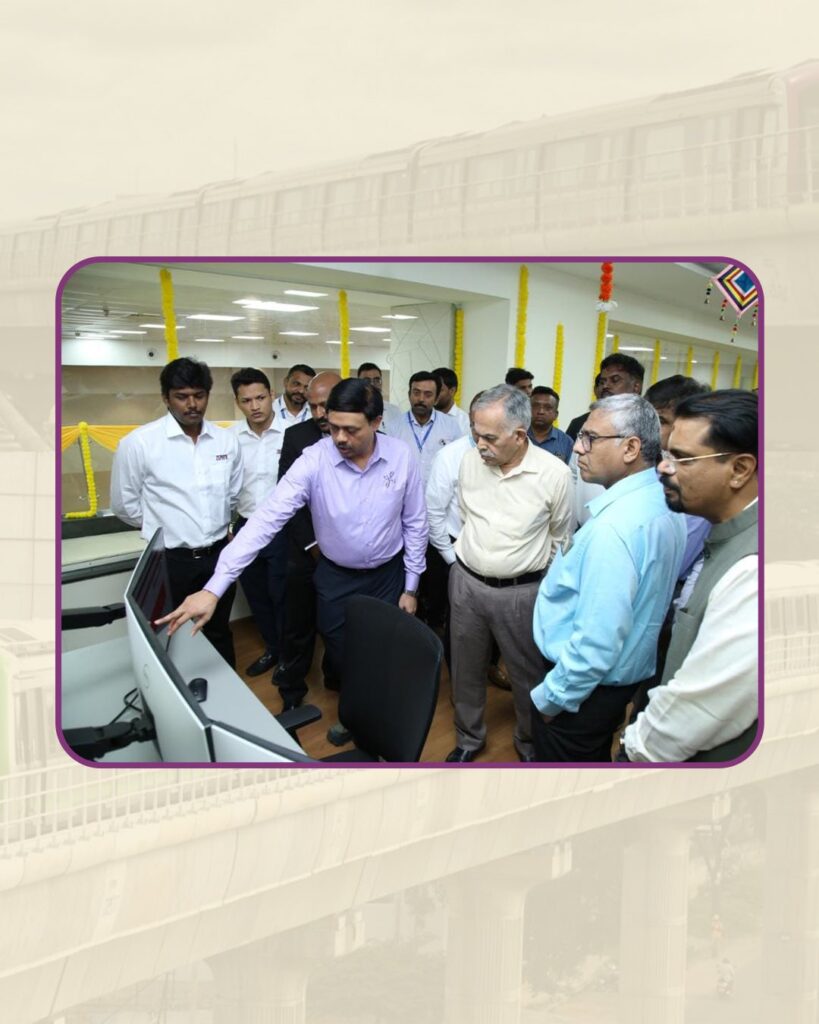 BMRCL Deploys advanced CCTV surveillance system at 6 Stations of Purple Line 2 GqakwQhWYAAfzc5