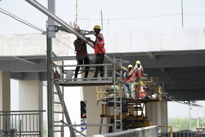 OHE installed on the entire Route of Delhi-Meerut RRTS Route