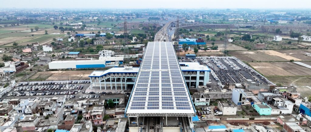 Rooftop Solar Power Plant installed at Meerut South RRTS Station 1 PHOTO 2025 05 28 11 04 20 1