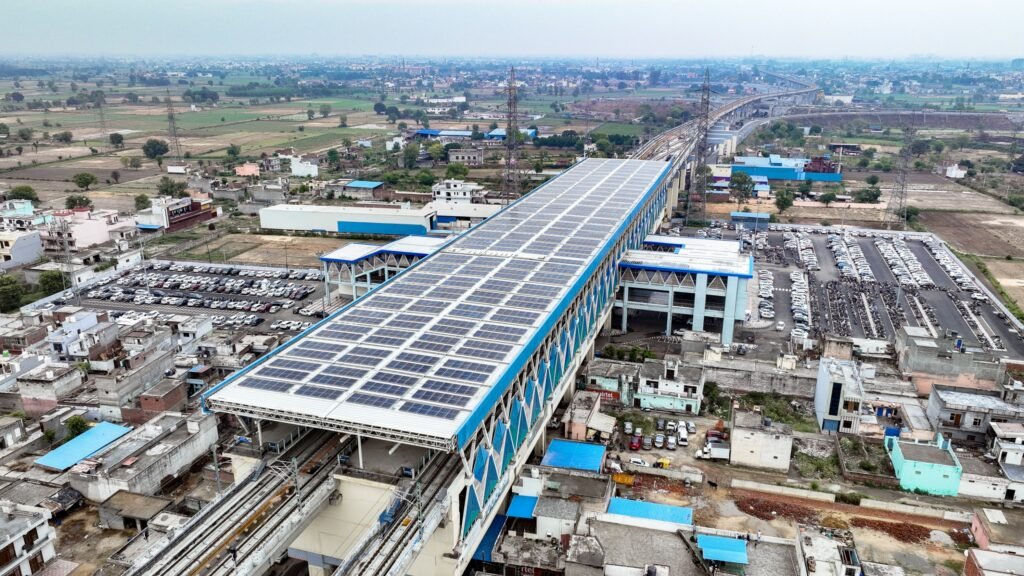Rooftop Solar Power Plant installed at Meerut South RRTS Station 2 PHOTO 2025 05 28 11 04 21