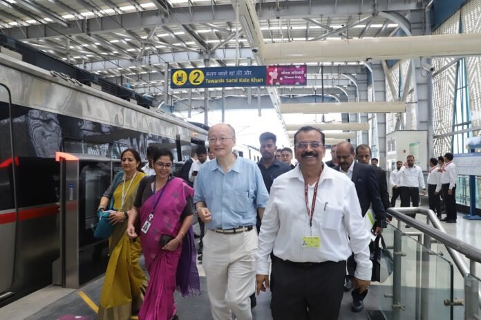 ADB President Visits India’s First Namo Bharat Corridor