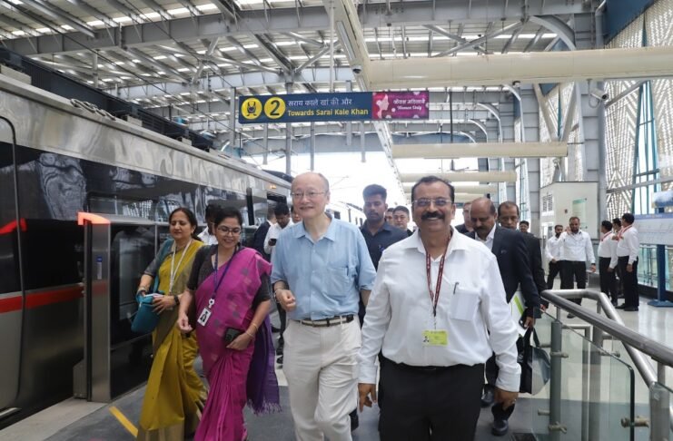 ADB President Visits India’s First Namo Bharat Corridor