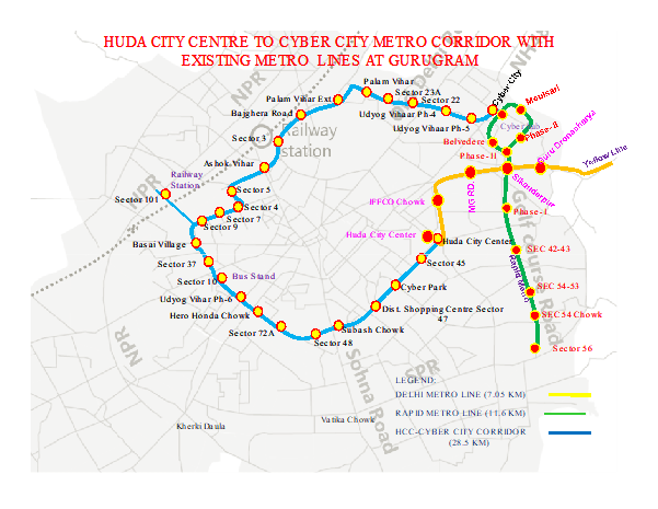 Gurugram Metro: Streamlining Urban Mobility in the Millennium City 6 image0013LQ1 1