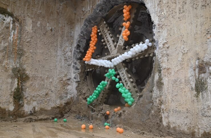 Agra Metro: TBM Breakthrough Achieved at Mankameshwar Station of Line 1