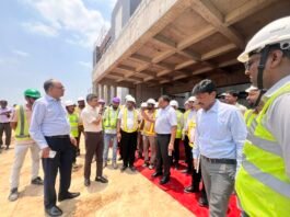 Patna Metro's Priority Corridor inspection