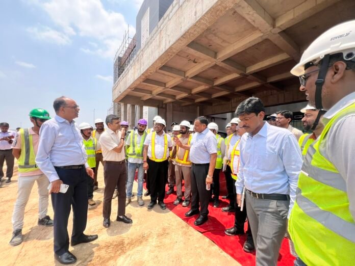Patna Metro's Priority Corridor inspection