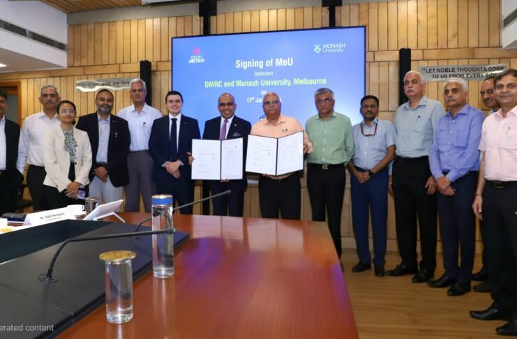 DMRC Signs MoU with Monash University
