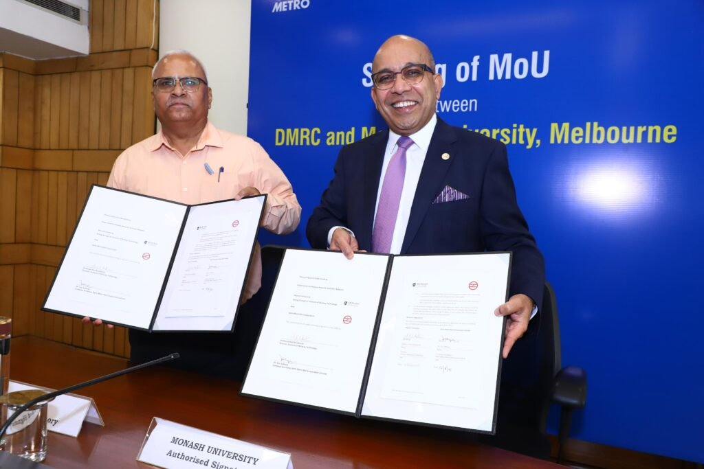 DMRC Enters Partnership with Monash University for Research in Metro Systems 1 Gto6PzcXUAAzBE7